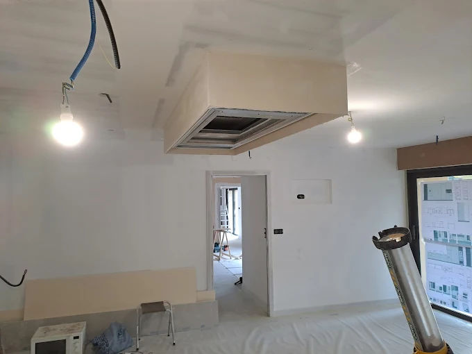 Pose de plafond